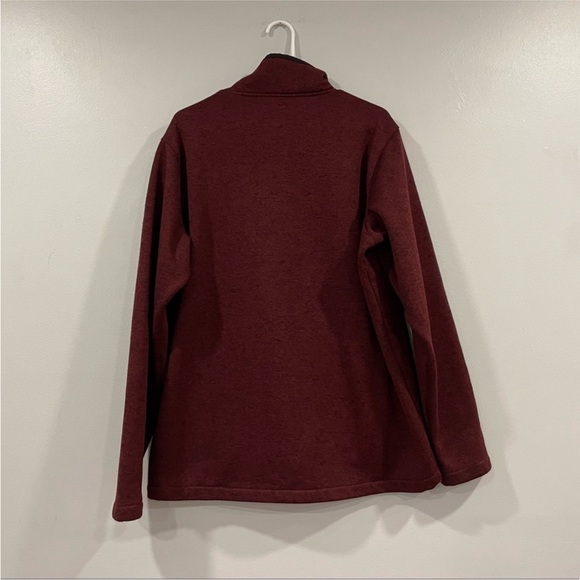 Swiss Tech Men’s Burgundy Red Full Zip Jacket Large L 42/44 - Picture 4 of 9